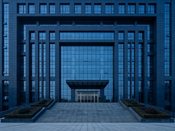 现代政务办公楼外景